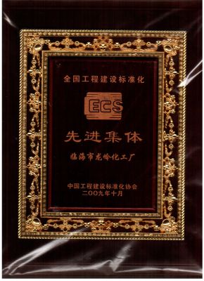 2009年全國工程建設(shè)標準化先進集體